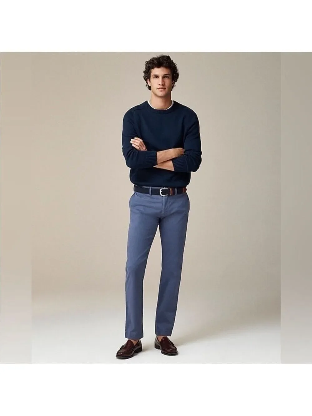 J.Crew Slate Blue Slim Chinos – 31/32 – 484 Slim Fit